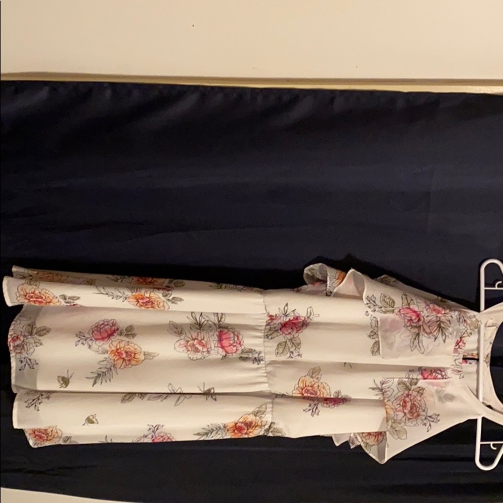 Floral Halter Top Dress